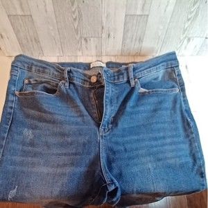 Nicole Miller SOHO High Rise Skinny Crop Jeans